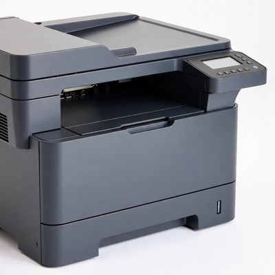 Office printer in a work setting