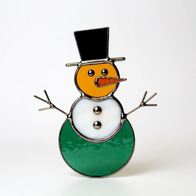 Snowman figure for winter decoration