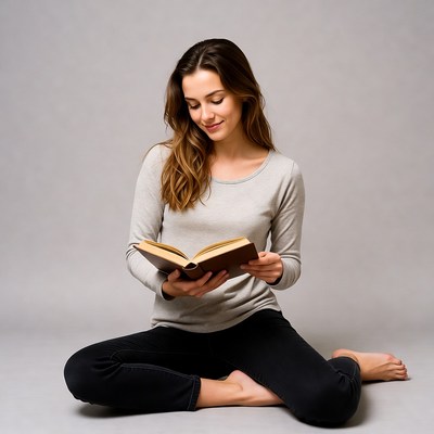 Reading in a simple indoor setting