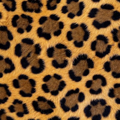 Leopard fur texture close up view