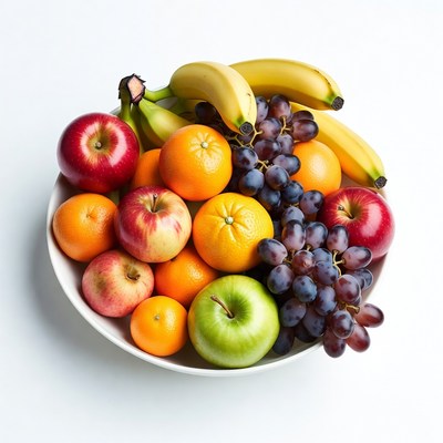 Fresh fruits in a bowl