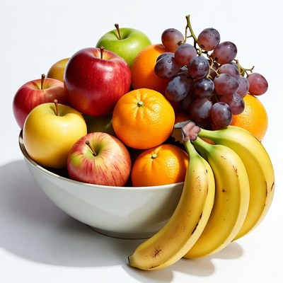 Bowl filled with mixed fruits