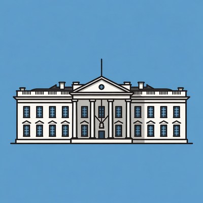 Building in simple architecture style