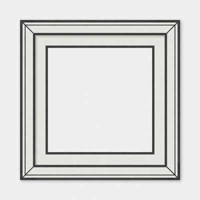 Blank frame with simple lines