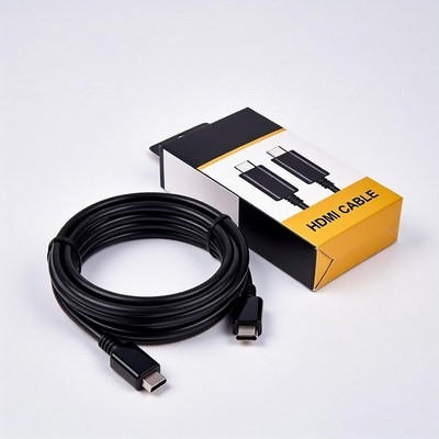 Hdmi cable with packaging shown