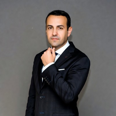 Man poses in formal attire