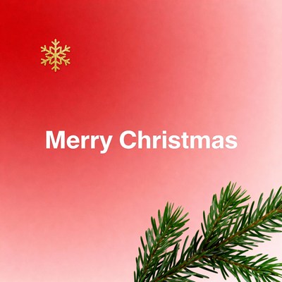 Merry christmas greeting design
