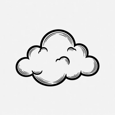 Simple sketch of a cloud design