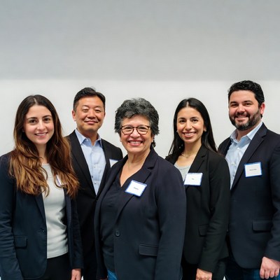 Group of professionals at a conference