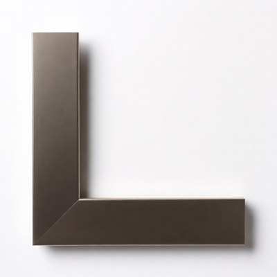 Metal frame in simple design