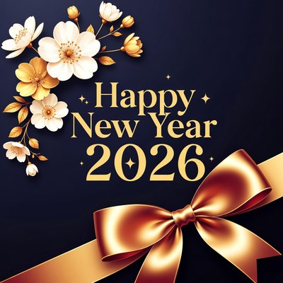 New year 2026 celebration design
