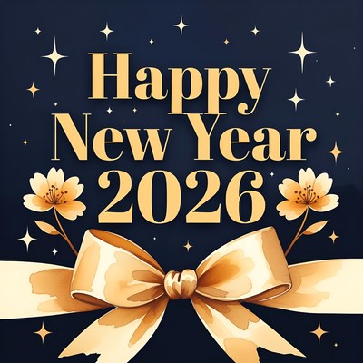 Happy new year celebration 2026