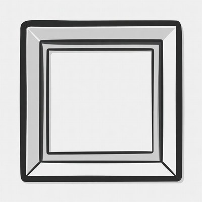 Square frames in simple design