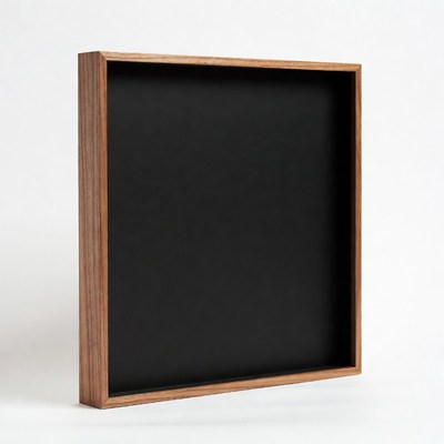Simple wooden frame for art display