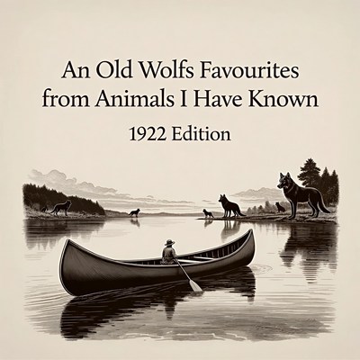 Old wolves favorites book cover design