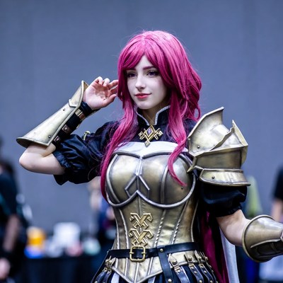 Cosplay character at convention event