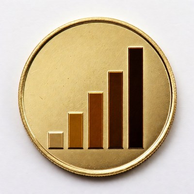 Growth represented on a medal