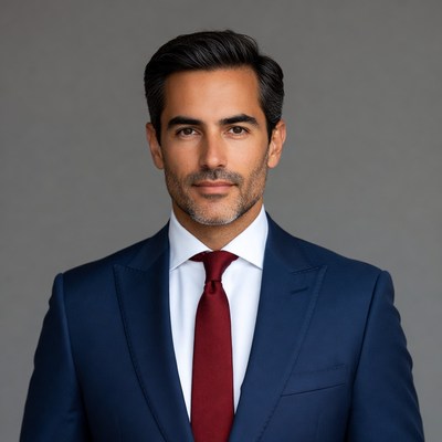 Professional man in suit