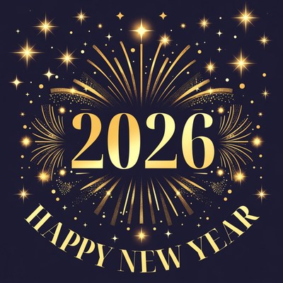 New year celebration for 2026