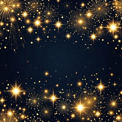 Fireworks display at night sky