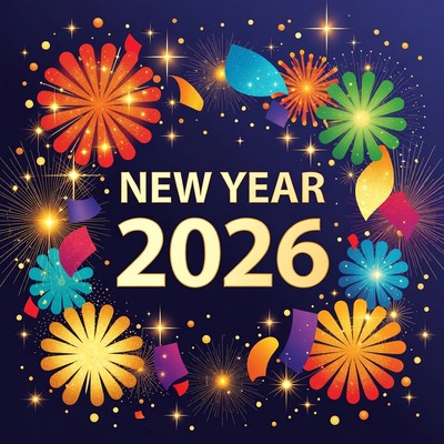 Celebration of new year 2026