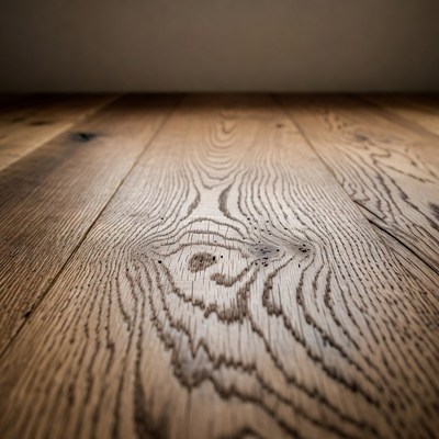 Wooden floor close up view