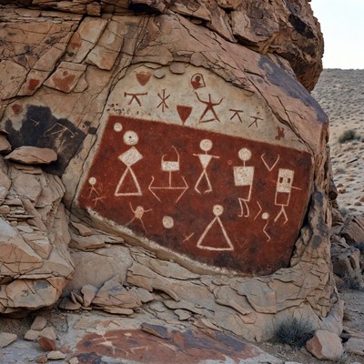 Ancient rock art found in desert