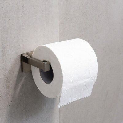 Toilet paper on wall holder