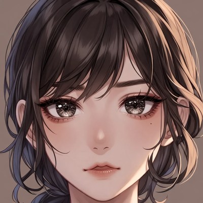 Portrait of a young woman