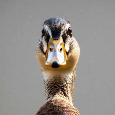 Close-up of a duck in nature