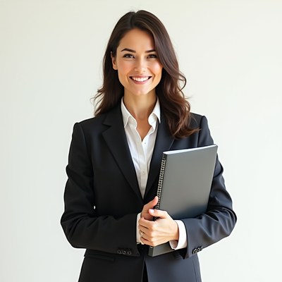 Business woman in formal setting