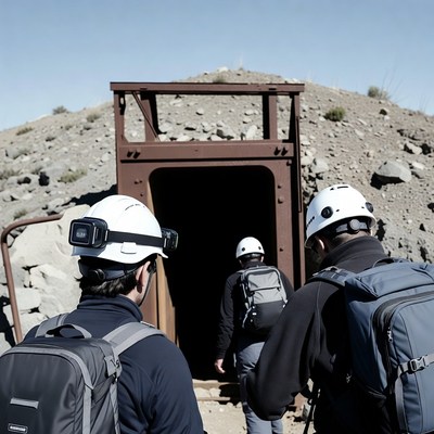 Miners enter old tunnel site