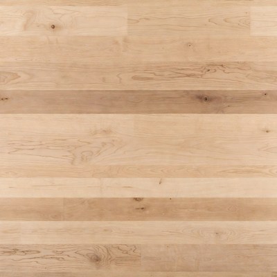 Light wood floor with smooth surface