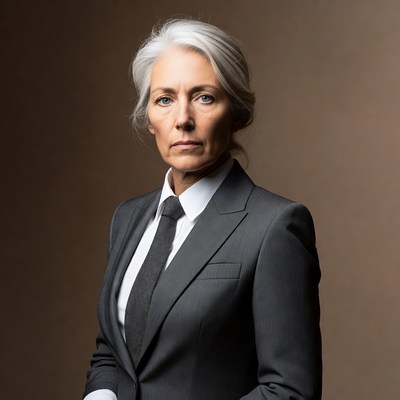 Business person in formal attire