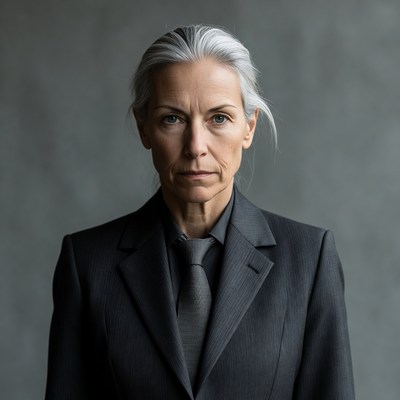 Business portrait of a woman in suit