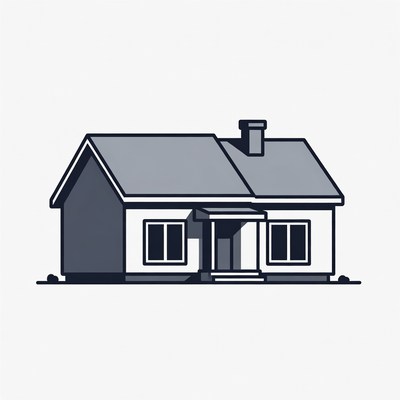 House with simple design and porch