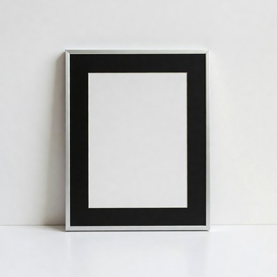 Simple black and white frame design