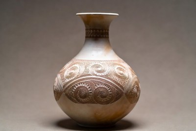 Ancient vase with unique design