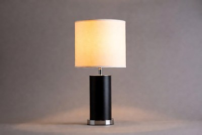 Simple table lamp with shade design