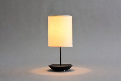 Simple table lamp with soft light