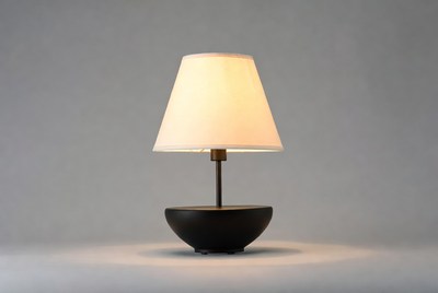 Lamp on simple background