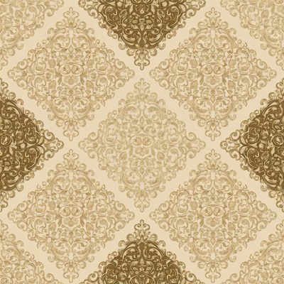 Ornate design in light and dark hues