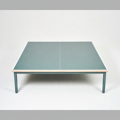 Table with a flat surface and four legs