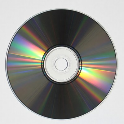 Reflection on a cd surface