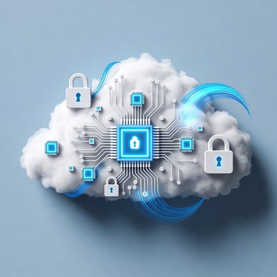 Secure cloud computing and circuits