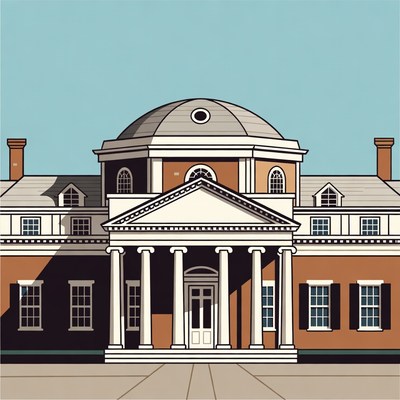 Historic building with dome design