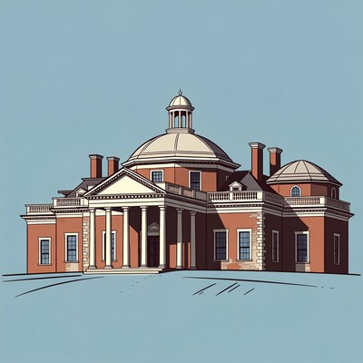 Historic building with dome structure