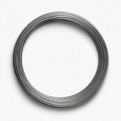 Metal wire spool in circular shape