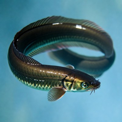 Fish swimming in clear water