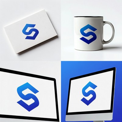 Branding elements with logo display